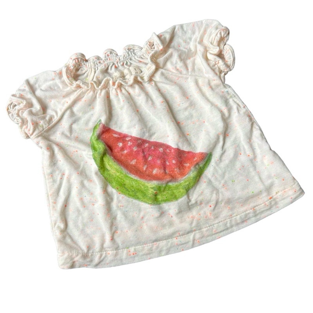 Mademoiselle a Soho Watermelon Shirt Size 3M